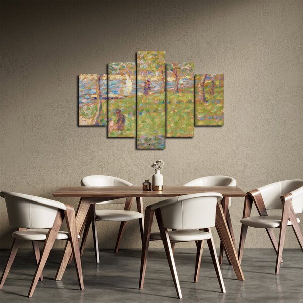 Obraz - Georges Seurat, Study for "La Grande Jatte", reprodukcia (150x105 cm)