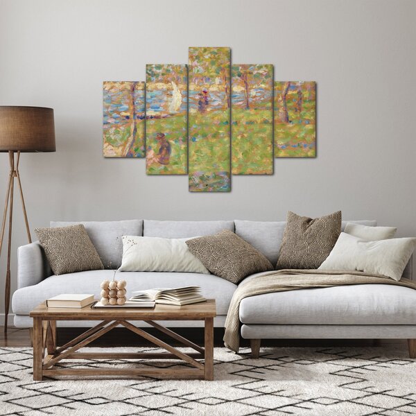 Obraz - Georges Seurat, Study for "La Grande Jatte", reprodukcia (150x105 cm)