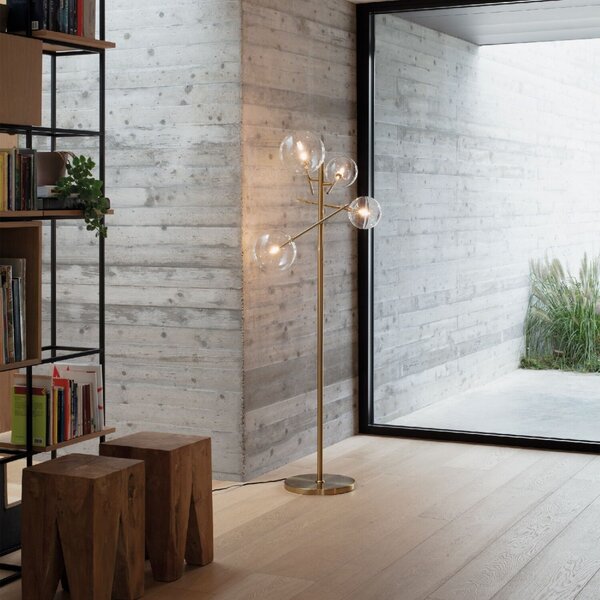Ideal lux I348292 stojacia lampa EQUINOXE G4