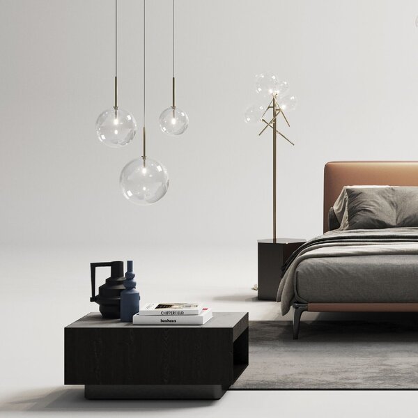 Ideal lux I348292 stojacia lampa EQUINOXE G4