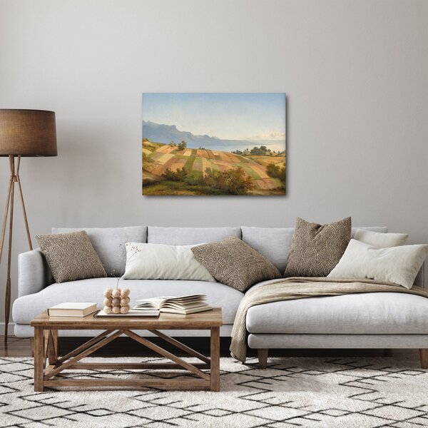 Obraz - Alexandre Calame, Swiss Landscape, reprodukcia (70x50 cm)
