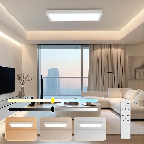 Brilagi - LED stmievateľné svietidlo FRAME SMART LED/30W/230V biela IP44 + DO