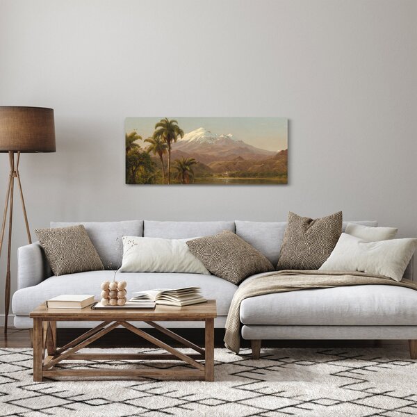 Obraz - Frederic Edwin Church, Tamaca Palms, reprodukcia (120x50 cm)