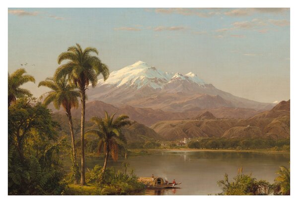 Obraz - Frederic Edwin Church, Tamaca Palms, reprodukcia (90x60 cm)