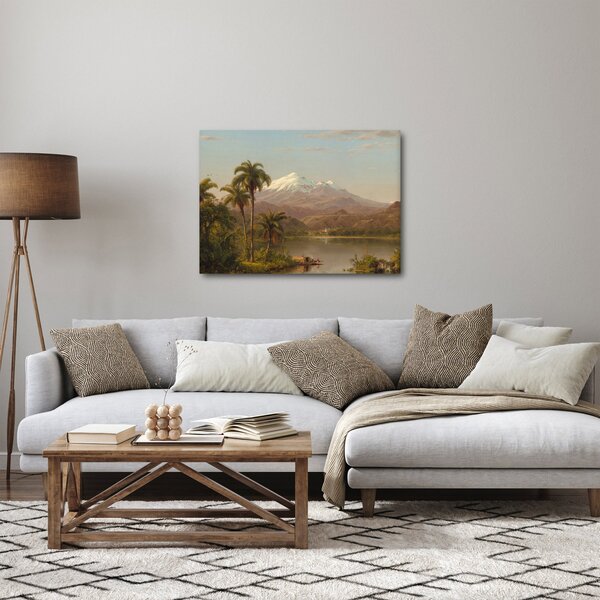 Obraz - Frederic Edwin Church, Tamaca Palms, reprodukcia (70x50 cm)