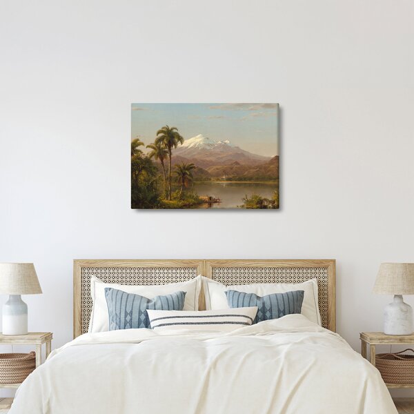 Obraz - Frederic Edwin Church, Tamaca Palms, reprodukcia (70x50 cm)