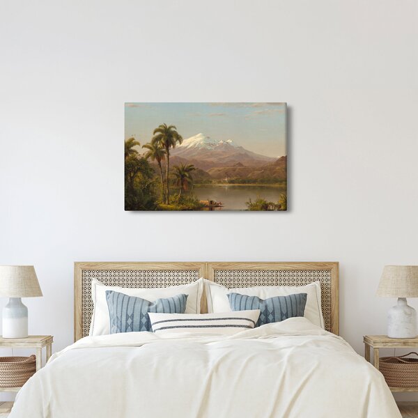 Obraz - Frederic Edwin Church, Tamaca Palms, reprodukcia (90x60 cm)