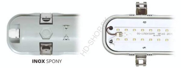 LED prachotes 39W, 5900lm, IP65, 4100K (TL3902A-LED39W)