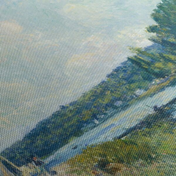Obraz - Alfred Sisley, The Banks of the Oise, reprodukcia (150x105 cm)