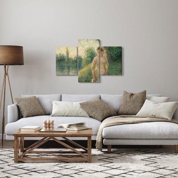 Obraz - Camille Pissarro, The Bather, reprodukcia (90x60 cm)