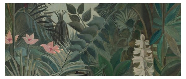 Obraz - Henri Rousseau, The Equatorial Jungle, reprodukcia (120x50 cm)