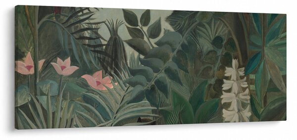 Obraz - Henri Rousseau, The Equatorial Jungle, reprodukcia (120x50 cm)