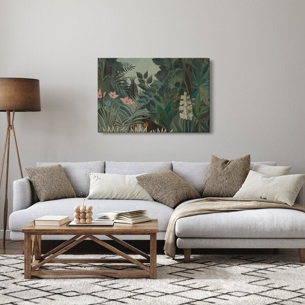 Obraz - Henri Rousseau, The Equatorial Jungle, reprodukcia (90x60 cm)