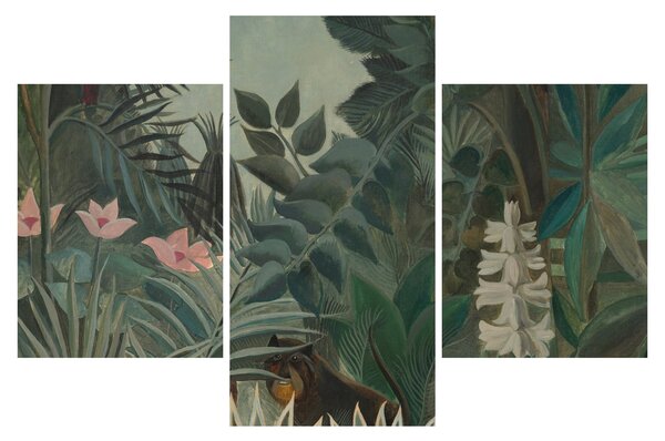 Obraz - Henri Rousseau, The Equatorial Jungle, reprodukcia (90x60 cm)