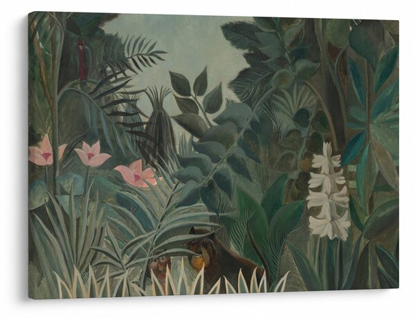 Obraz - Henri Rousseau, The Equatorial Jungle, reprodukcia (70x50 cm)