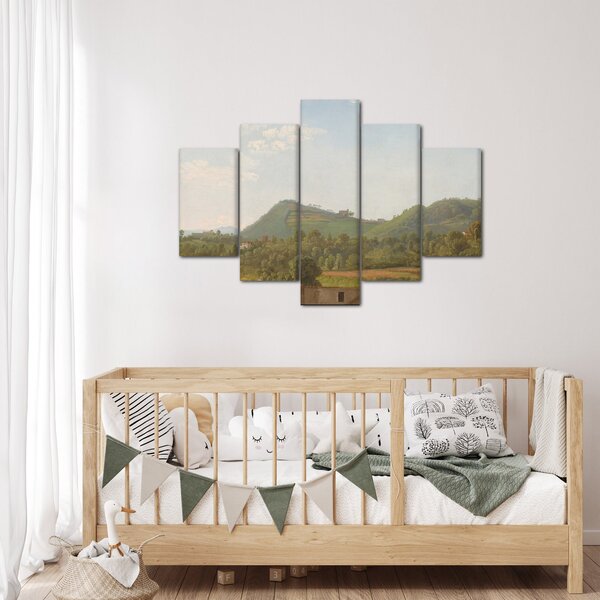 Obraz - Simon Denis, View Near Naples, reprodukcia (150x105 cm)