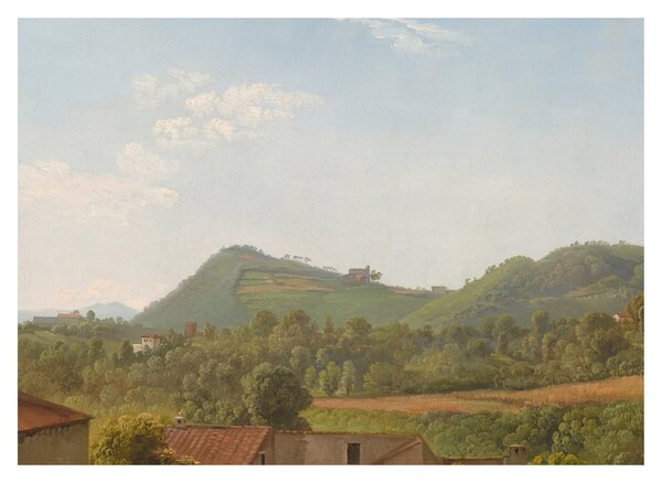 Obraz - Simon Denis, View Near Naples, reprodukcia (70x50 cm)