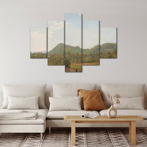 Obraz - Simon Denis, View Near Naples, reprodukcia (150x105 cm)