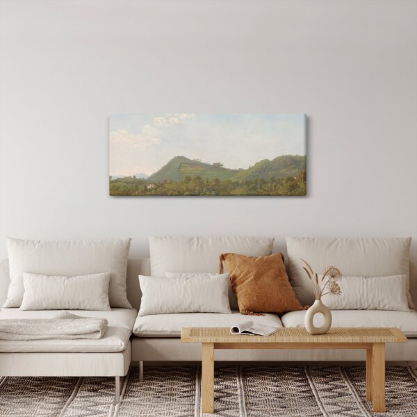 Obraz - Simon Denis, View Near Naples, reprodukcia (120x50 cm)