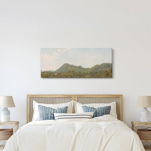 Obraz - Simon Denis, View Near Naples, reprodukcia (120x50 cm)