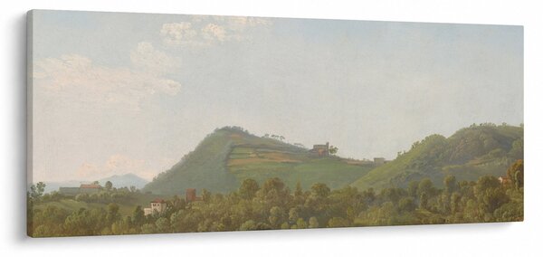 Obraz - Simon Denis, View Near Naples, reprodukcia (120x50 cm)