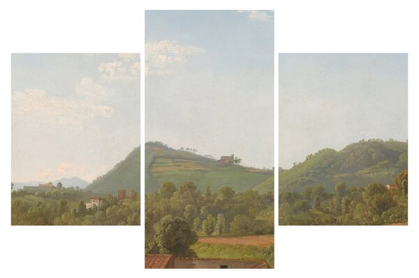 Obraz - Simon Denis, View Near Naples, reprodukcia (90x60 cm)