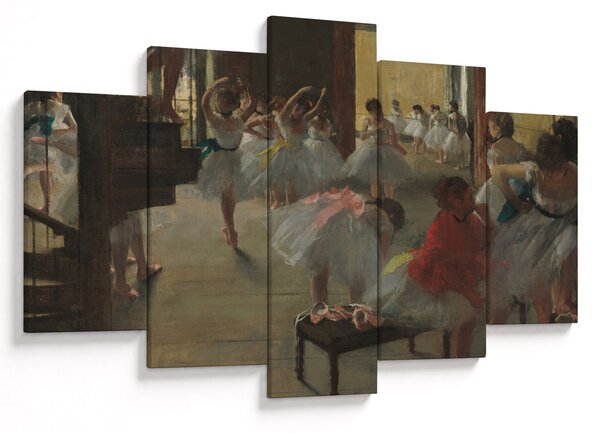 Obraz - Edgar Degas, The Dance Class, reprodukcia (150x105 cm)