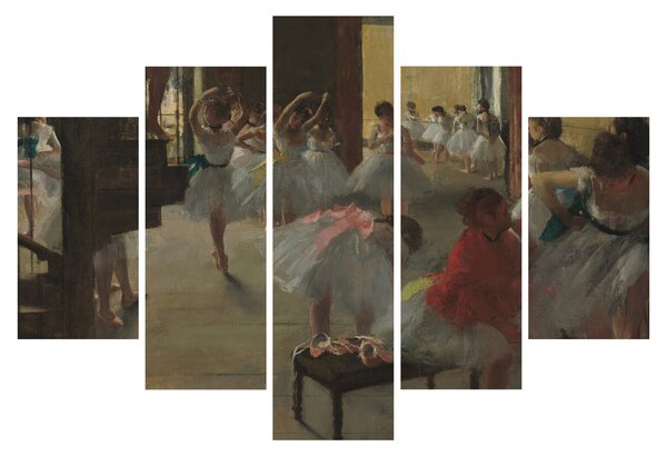 Obraz - Edgar Degas, The Dance Class, reprodukcia (150x105 cm)