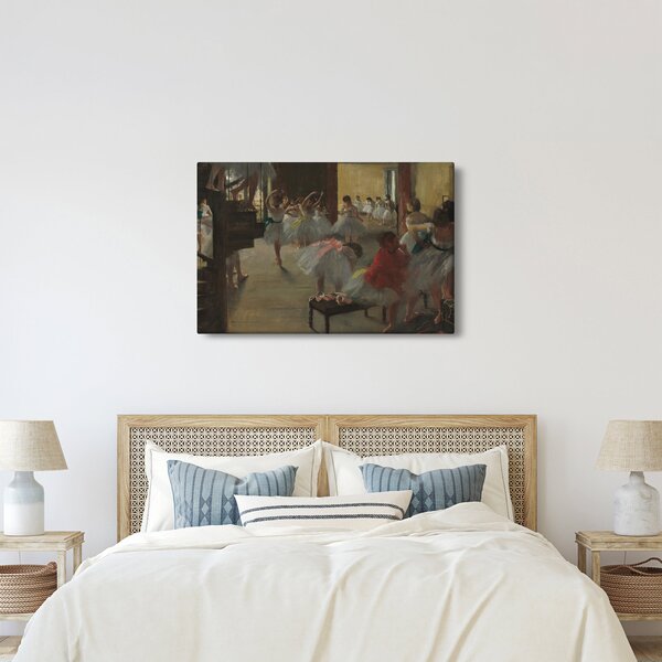Obraz - Edgar Degas, The Dance Class, reprodukcia (90x60 cm)