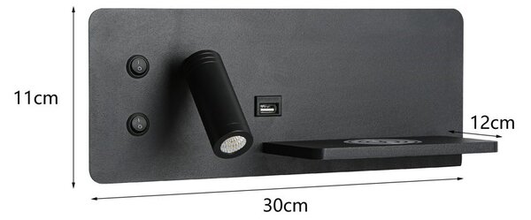Immax 08287L LED nástenné svietidlo Be PREPARE integrovaný LED zdroj
