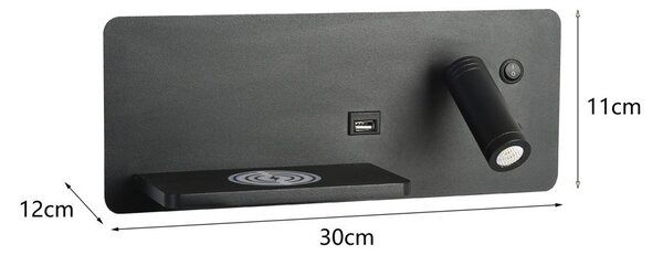 Immax 08288L LED nástenné svietidlo Be PREPARE integrovaný LED zdroj