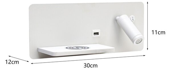 Immax 08286L LED nástenné svietidlo Be PREPARE integrovaný LED zdroj