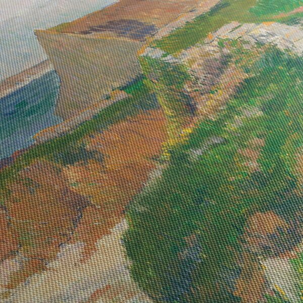Obraz - Henri Moret, The Island of Raguenez, Brittany, reprodukcia (120x50 cm)
