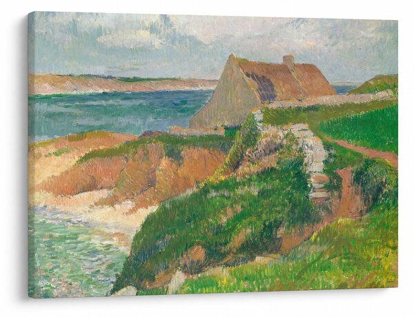 Obraz - Henri Moret, The Island of Raguenez, Brittany, reprodukcia (70x50 cm)