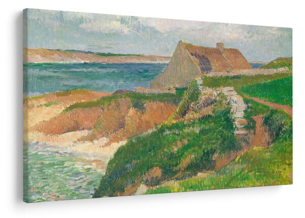 Obraz - Henri Moret, The Island of Raguenez, Brittany, reprodukcia (90x60 cm)