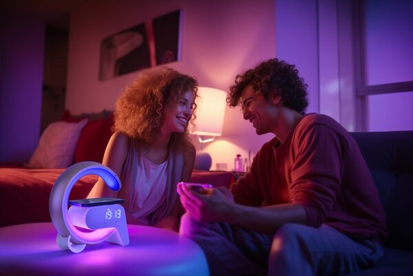 Immax 08987L LED stolná lampička FLAMINGO integrovaný LED zdroj