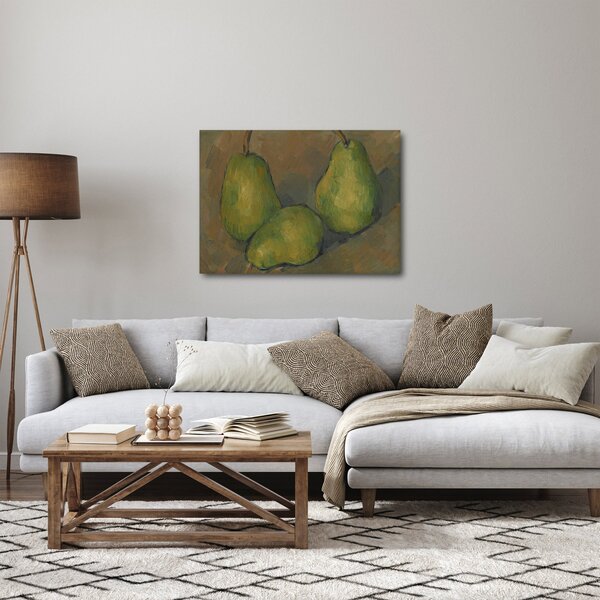 Obraz - Paul Cézanne, Three Pears, reprodukcia (70x50 cm)