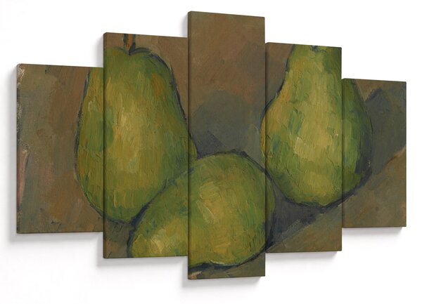 Obraz - Paul Cézanne, Three Pears, reprodukcia (150x105 cm)