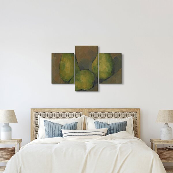 Obraz - Paul Cézanne, Three Pears, reprodukcia (90x60 cm)