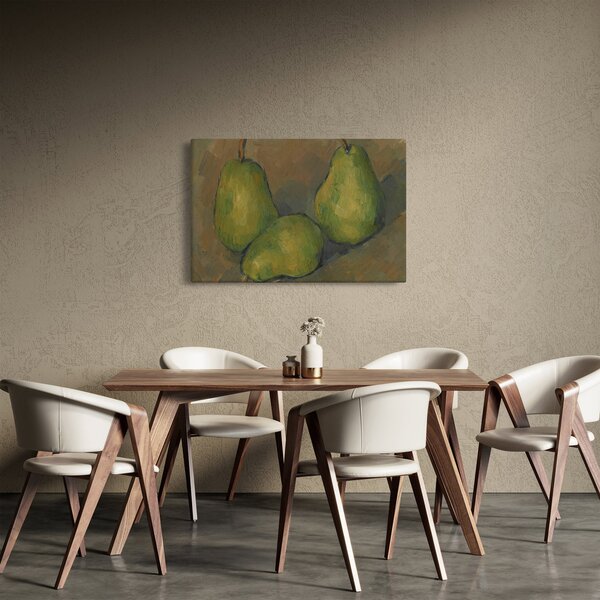 Obraz - Paul Cézanne, Three Pears, reprodukcia (90x60 cm)
