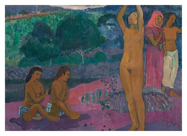 Obraz - Paul Gauguin, The Invocation, reprodukcia (70x50 cm)