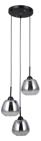 Italux PND-40824-3-BK závesné stropné svietidlo Felis E27