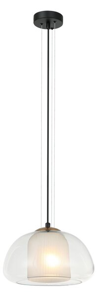 Italux PND-61001A-BK závesné stropné svietidlo Feder E27
