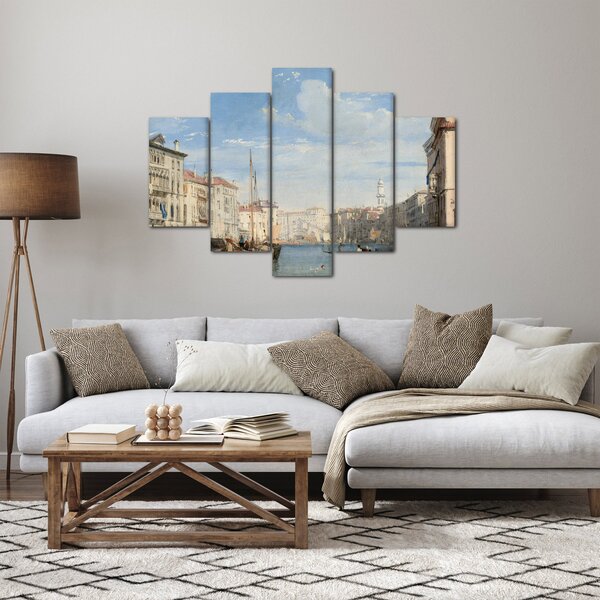 Obraz - Richard Parkes Bonington, The Grand Canal, reprodukcia (150x105 cm)