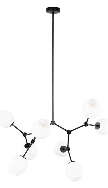 Italux PND-75075-8-BK-WG závesné stropné svietidlo Ferral E27