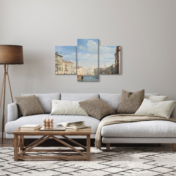 Obraz - Richard Parkes Bonington, The Grand Canal, reprodukcia (90x60 cm)