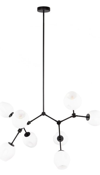 Italux PND-75075-8-BK-WG závesné stropné svietidlo Ferral E27