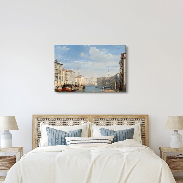 Obraz - Richard Parkes Bonington, The Grand Canal, reprodukcia (90x60 cm)
