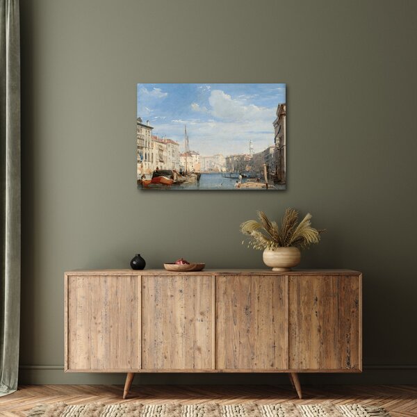 Obraz - Richard Parkes Bonington, The Grand Canal, reprodukcia (70x50 cm)