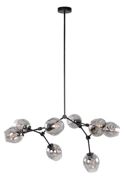 Italux PND-75075-8-BK-SG závesné stropné svietidlo Ferral E27